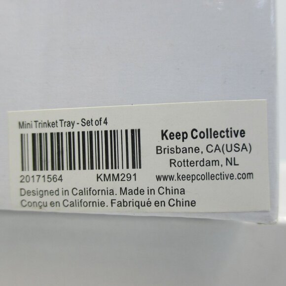 Keep Collective Stella & Dot Mini Trinket Tray Trinket - Set Of 4 NIB - Picture 8 of 8